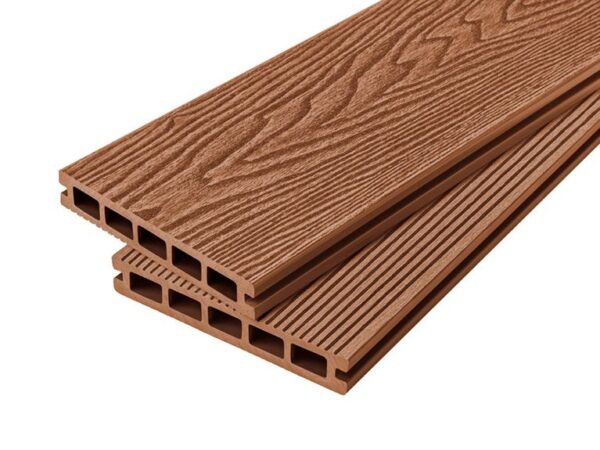 2.4m Woodgrain Effect Reversible Composite Decking Board - Image 7